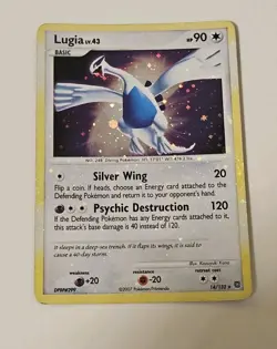 Pokemon TCG Lugia Lv.43 - 14/132 - Rare Holo - Secret Wonders LP - Image 1