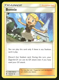 Bonnie 103/131 Uncommon Forbidden Light Pokemon Near Mint - Image 1