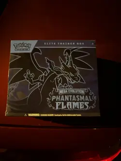 Pokemon Mega Evolution Phantasmal Flames Elite Trainer Box ETB Sealed - Image 1