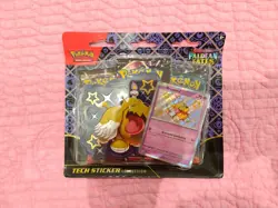 🔥Pokemon TCG Paldean Fates Tech Sticker Collection Greavard BRAND NEW SEALED📈 - Image 1