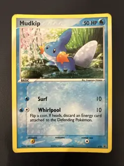 2004 Pokemon Nintendo Black Star Promos Mudkip #010 - Image 1