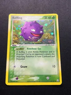 Pokemon TCG - Koffing 61/109 - EX Team Rocket Returns - Reverse Holo - Image 2