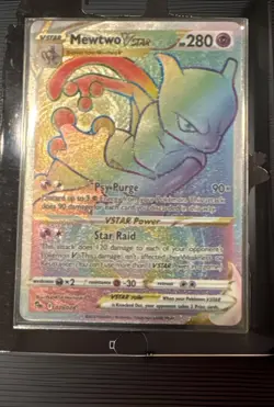 Mewtwo VSTAR (Secret) 079/078 Pokemon GO Holo - Image 1