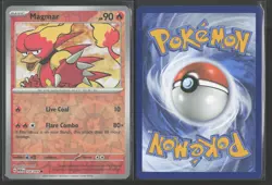 Magmar 126/165 Common 151 Pokemon Reverse Holo Near Mint - Image 3
