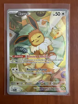 Eevee SVP 173 Prismatic Evolutions Black Star Promo Pokemon TCG - NM - Image 1