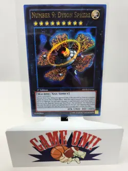 YuGiOh Number 9: Dyson Sphere ABYR-EN044 1st Edition Ultra Rare NM - Image 1
