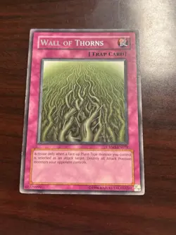 Wall of Thorns - CRMS-EN079 - LP - Rare - Unlimited - Yugioh - Image 1
