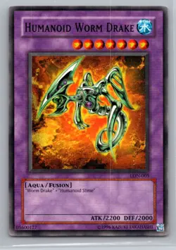 Labyrinth of Nightmare #LON-005 Humanoid Worm Drake - VG - Image 1