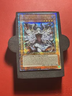 YUGIOH TCG Blazing Cartesia, the Virtuous ALT ART RA04-EN041 QCR QCSR VLP - Image 2