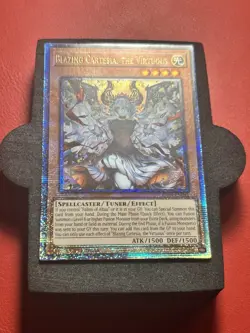 YUGIOH TCG Blazing Cartesia, the Virtuous ALT ART RA04-EN041 QCR QCSR VLP - Image 4