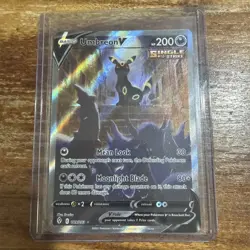 NEAR MINT! Umbreon V (189/203) Evolving Skies Full Art Ultra Rare Pokemon Card! - Image 1