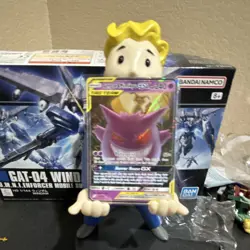 Pokemon Gengar & Mimikyu GX 53/181 Team Up Ultra Rare TAG TEAM Holo Card - Image 1