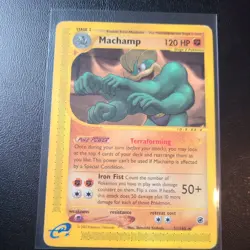 Machamp 51/165 Non Holo Expedition Pokemon Card - Image 1