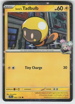 GGC-6 Holo Iono's Tadbulb - (Cosmos Holo) 052/159 Common Miscellaneous Cards & P - Image 1