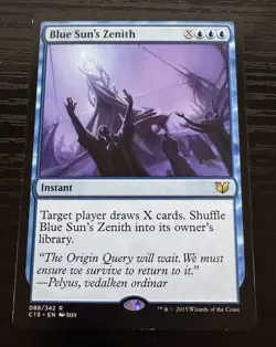 Blue Sun's Zenith - Commander 2015 MTG Magic the Gathering - Image 1