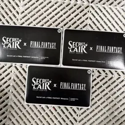 Magic: Secret Lair x FINAL FANTASY: Complete Rainbow FOIL Set English NO PROMO - Image 1