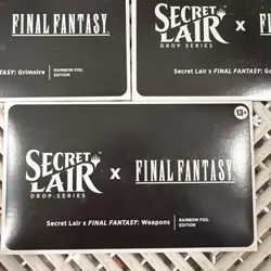 Magic: Secret Lair x FINAL FANTASY: Complete Rainbow FOIL Set English NO PROMO - Image 3