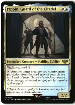 MTG Pippin, Guard of the Citadel [LTR - 218] LP 2-49 - Image 1