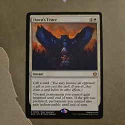 Dawn's Truce (REGULAR) x1 - MTG Bloomburrow BLB #9 - Image 1