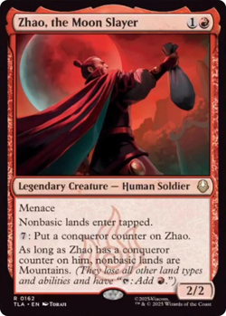 Zhao, the Moon Slayer TLA 162 Normal English NM - MTG - Image 1