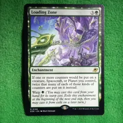 Magic: The Gathering Loading Zone Enchantment Green EOE 2x English - Image 1