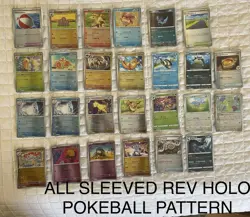Japanese POKEBALL & MASTERBALL Pokemon Trading Card Lot 68 Trading Cards PKU TCG - Image 1