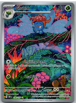 Gloom 198/197 Illustration Rare Obsidian Flames Pokemon NM - Image 1
