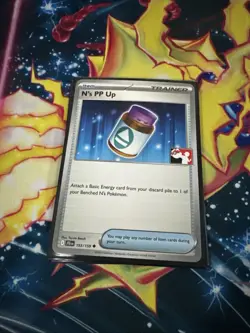 N's PP Up 153/159 Play Stamp Prize Pack Series 7 Pokemon TCG - Image 1