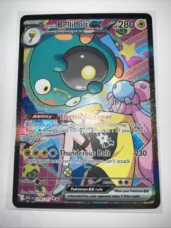 Pokemon Ascended Heroes Ionos Bellibolt ex 279/217 Special Illustration Rare SIR - Image 1