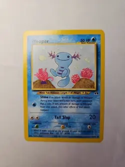 Wooper 71/75 1st Edition Neo Discovery Pokemon NM - Image 1