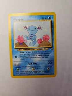 Wooper 71/75 1st Edition Neo Discovery Pokemon NM - Image 2
