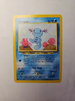Wooper 71/75 1st Edition Neo Discovery Pokemon NM - Image 3