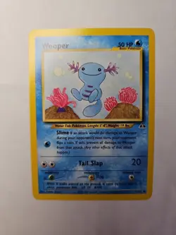 Wooper 71/75 1st Edition Neo Discovery Pokemon NM - Image 4