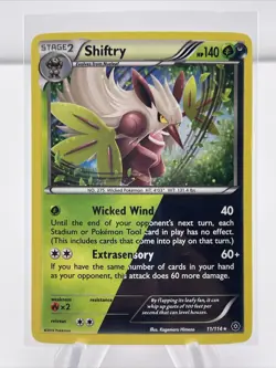 Pokemon TCG Shiftry Holo Rare Reverse Holo XY - Steam Siege 11/114 - Image 1