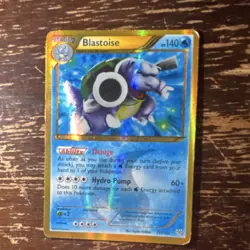 Pokemon Blastoise Secret Rare Holo 137/135 Plasma Storm Stage 2 140 HP - Image 2