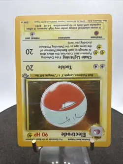 Pokemon TCG: Electrode Jungle Holo Rare # 2/64 - Image 3