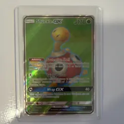 Pokemon Shuckle GX Full Art 195/214 SM-Lost Thunder Ultra Rare Holo Basic - Image 1