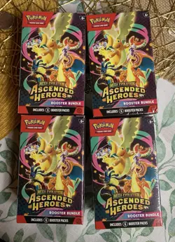 Pokemon TCG: Ascended Heroes Booster Bundle (6 Packs) Factory Sealed (In hand) 4 - Image 1