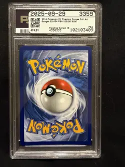 2014 Pokemon XY Phantom Forces Gengar EX #34 PSA 10 - Image 2