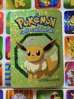Pokemon 151 Vintage Pocket Monsters Vending HOLO Prism Sticker 2000 Nintendo - Image 1