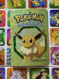Pokemon 151 Vintage Pocket Monsters Vending HOLO Prism Sticker 2000 Nintendo - Image 4