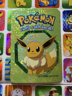 Pokemon 151 Vintage Pocket Monsters Vending HOLO Prism Sticker 2000 Nintendo - Image 5