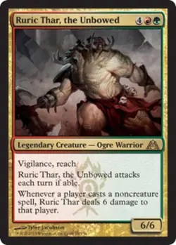 Ruric Thar, the Unbowed - Light Play MTG Dragon's Maze - Image 1