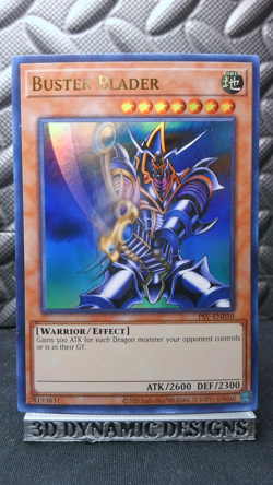| Yugioh Buster Blader PSV-EN050 Ultra Pharaohs Servant 25Th Anniversary NM 🔥 | - Image 1