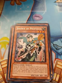 Justice of Prophecy ABYR-EN023 Abyss Rising 1st Edition - Image 1