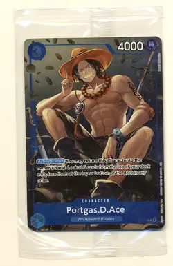 One Piece TCG: Portgas D. Ace P-074 Promo Tin Pack Set Vol. 2 Sealed English nm - Image 1