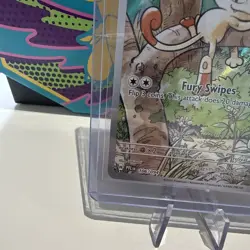 Meowth 106/094 Illustration Rare Phantasmal Flames Pokemon Card TCG NM/Mint - Image 3