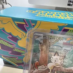 Meowth 106/094 Illustration Rare Phantasmal Flames Pokemon Card TCG NM/Mint - Image 4