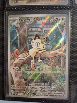 Meowth | 106/094 | Phantasmal Flames | Illustration Rare | Pokemon TCG - Image 1