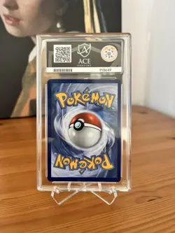 Pokemon TCG Phantasmal Flames Meowth Illustration Rare 106/094 Ace 10 Gem Mint - Image 2